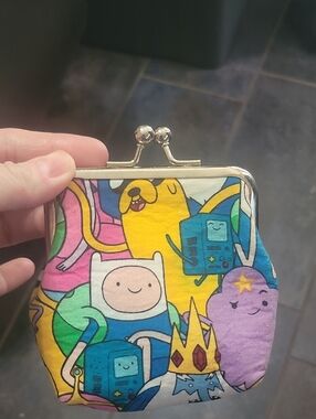Adventure Time Coin Purse Wallet- Multicolor